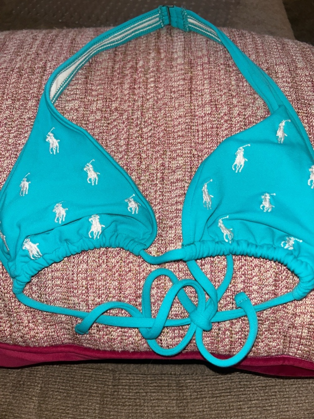 💚 RALPH LAUREN Vintage Pony bikini top